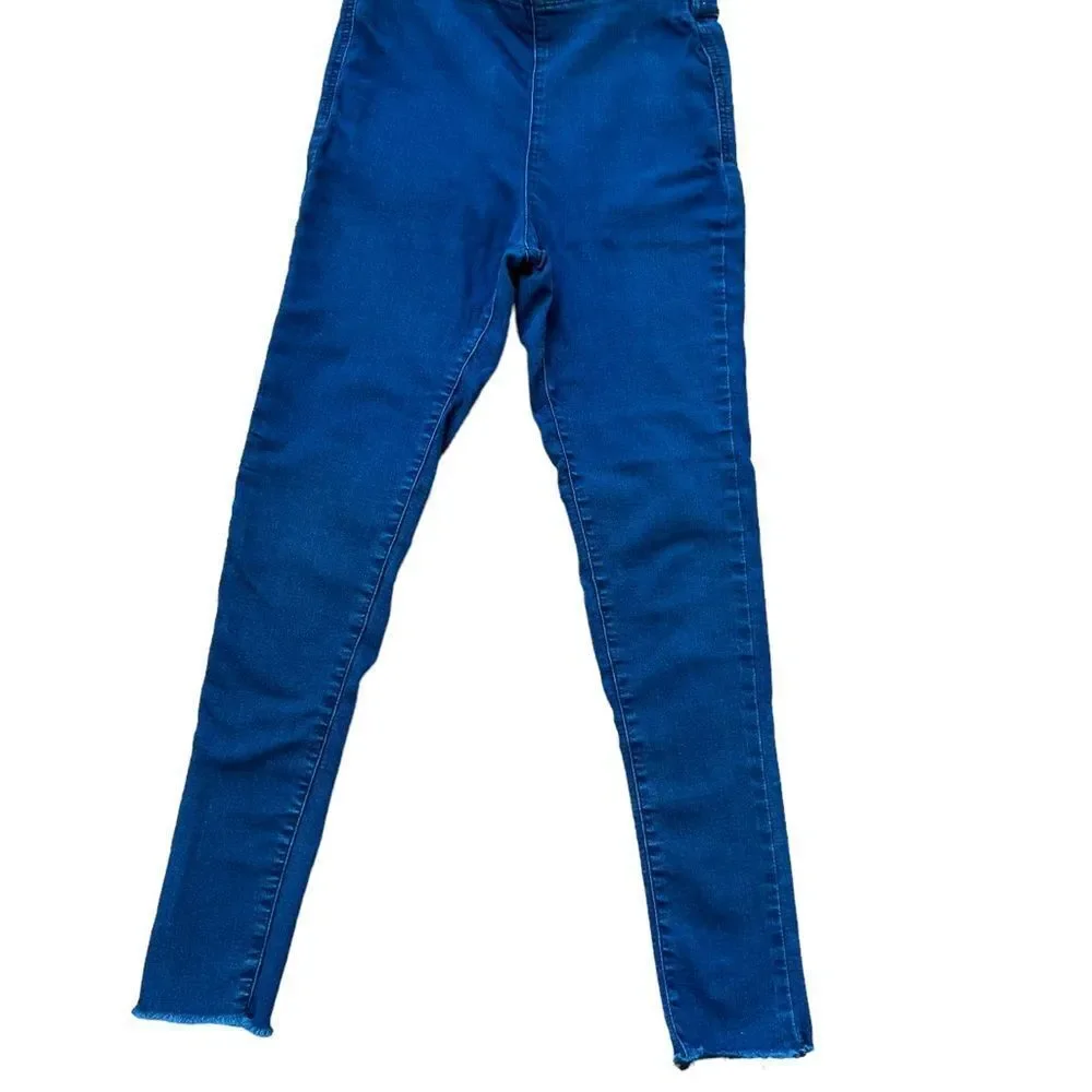 Free People High Rise Raw Hem Pull On Jeans Size  27